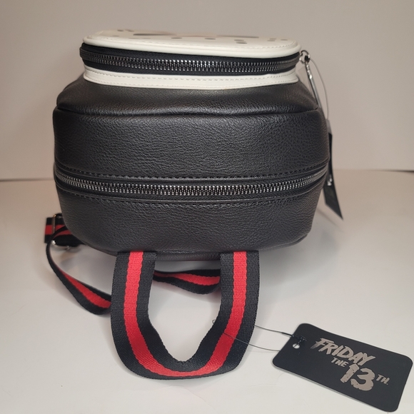 Glow in the Dark Friday the 13th Jason Mini Backpack - Picture 6 of 8